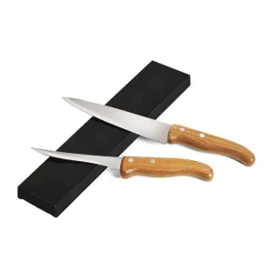 Conj. Facas 7" E 5" Em Bambu / Madeira / Inox Special Line - 2 Pçs