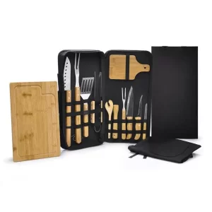 Conj. Para Churrasco E Caipirinha - 14 Pçs