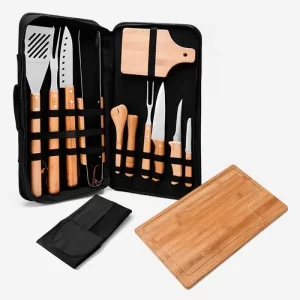 Conj. Para Churrasco E Caipirinha Quebec - 14 Pçs