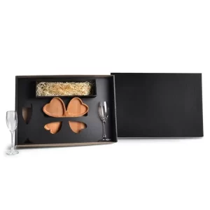 Kit Petisco E Champagne - 3 Pçs - Não Acompanha Garrafa